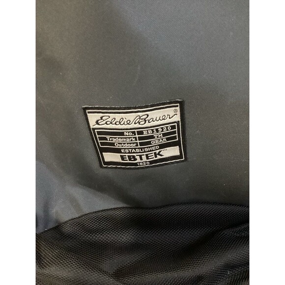 Eddie Bauer EB1920 EBTek Black Slingback Outdoor Gear Should Back Bag - Picture 2 of 11